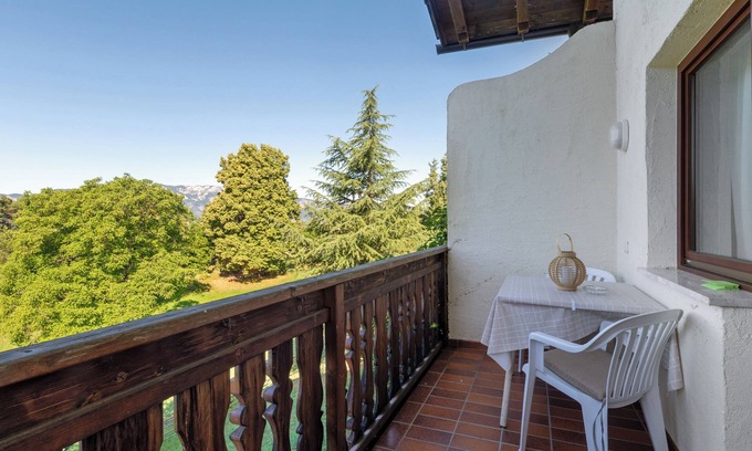 Aldino Apartamento | Apartamento 'Aldeinerhof 1' con vistas a la montaña, terraza compartida y Wi-Fi