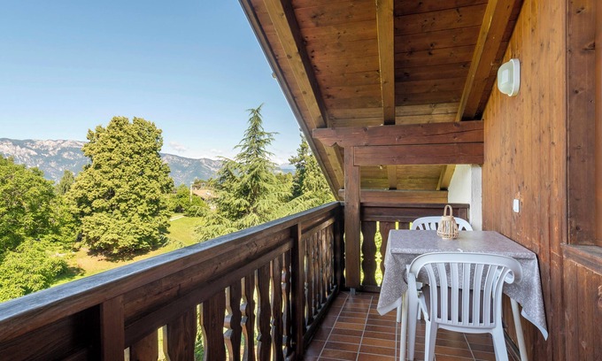 Aldino Apartamento | Apartamento 'Aldeinerhof 2' con vistas a la montaña, terraza compartida y Wi-Fi