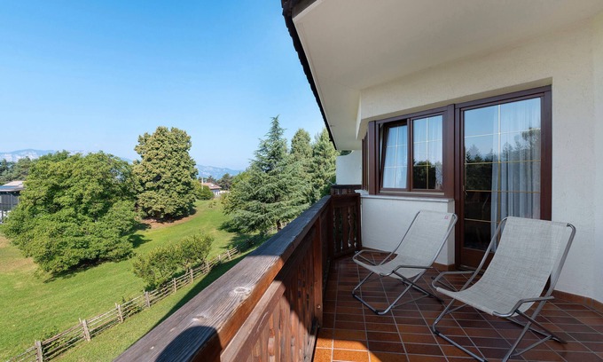 Aldino Apartamento | Apartamento 'Aldeinerhof 5' con vistas a la montaña, terraza compartida y Wi-Fi