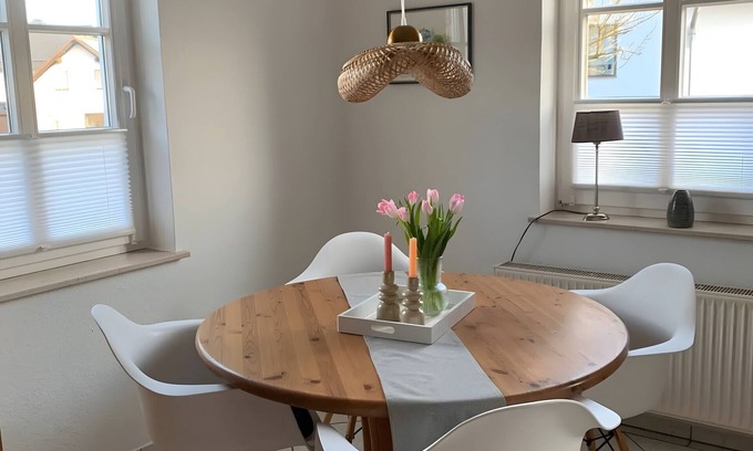 Drolshagen Apartamento | Apartamento 'Allezeit Sauerland' con jardín privado y Wi-Fi