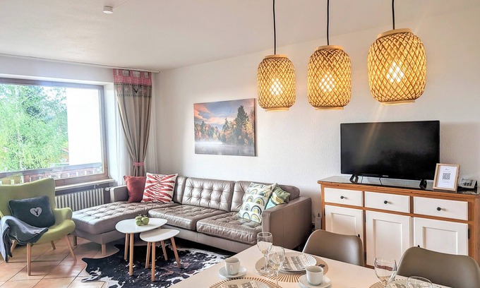 Missen-Wilhams Apartamento | Apartment AllgäuGlück with Pool, Sauna, Great view & Wi-Fi