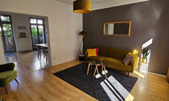 Schwerin Apartamento | Apartamento 'Ferienwohnung Am Stadthafen' con balcón y Wi-Fi
