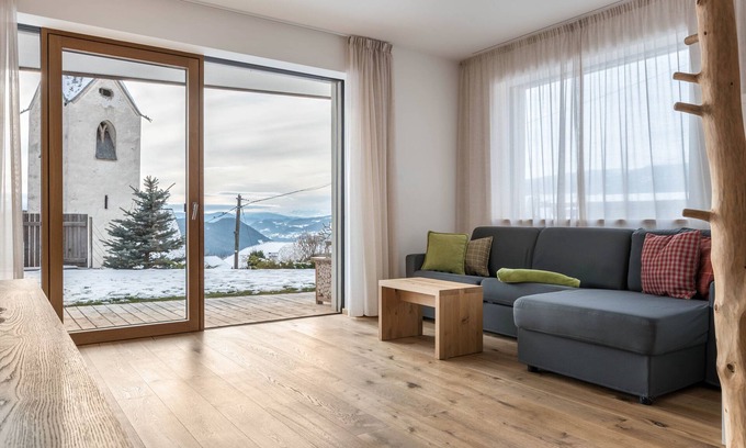 Lajen Apartamento | Apartamento "Anger Living Raschötz" con vistas a la montaña, jardín compartido y Wi-Fi