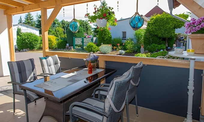 Tilzow Apartamento | Apartamento 'Anna' con terraza privada y Wi-Fi