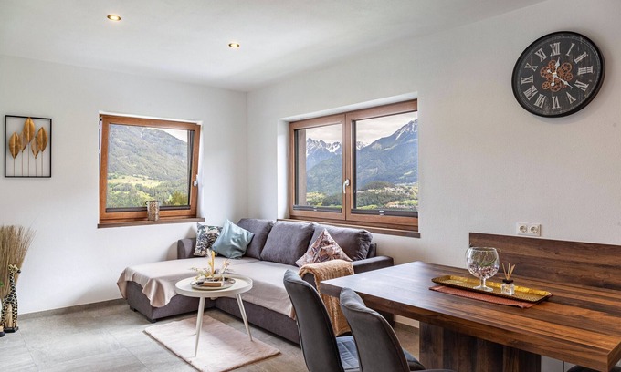 Imst Apartamento | Apartamento 'Apart Elias' con vistas a la montaña, terraza compartida y Wi-Fi