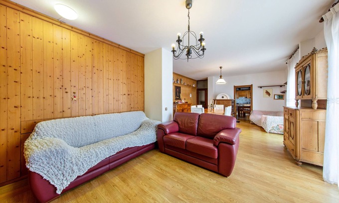 Pieve di Cadore Apartamento | Apartamento 'Appartamento Primo Piano 2' con vistas a la montaña, terraza privada y Wi-Fi