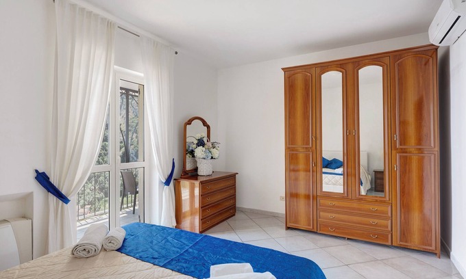 Nerano Apartamento | Apartamento 'Appartamento Amalfi' con vistas al mar, Wi-Fi y aire acondicionado