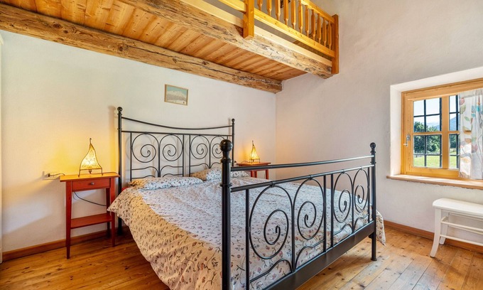 Ala Apartamento | Apartamento 'Appartamento Del Contadino' con vistas a las montañas y jardín compartido