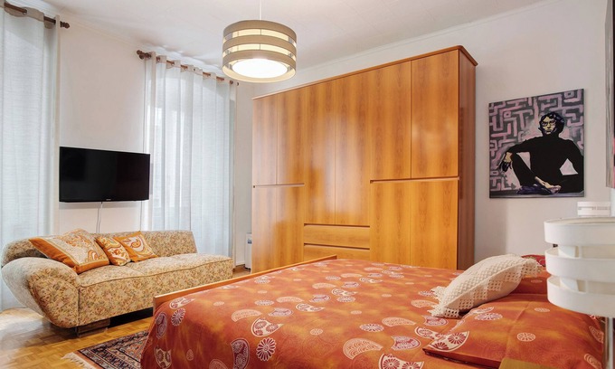 Volano Apartamento | Apartamento 'Appartamento Monika Con Parcheggio' con vistas a la montaña, balcón y Wi-Fi