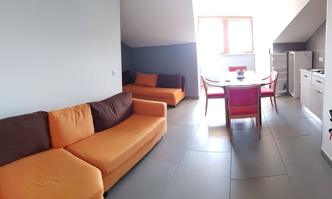 Angri Apartamento | Apartment 'Appartamento Parco La Ville' with Mountain View, Balcony and Air Conditioning