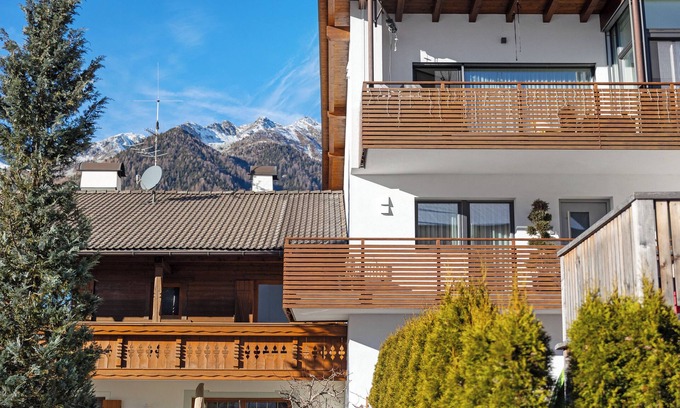 Valles Apartamento | Apartamento 'Appartement Fischnaller Vals' con vistas a la montaña, terraza compartida y Wi-Fi