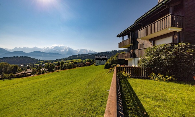 Cordon Apartamento | Apartamento 'Appartement Style Chalet' con balcón y Wi-Fi