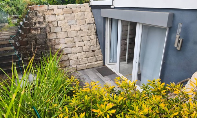 Heinstetten Apartamento | Apartamento 'Am Rande des Donautals' con terraza privada, jardín privado y WLAN