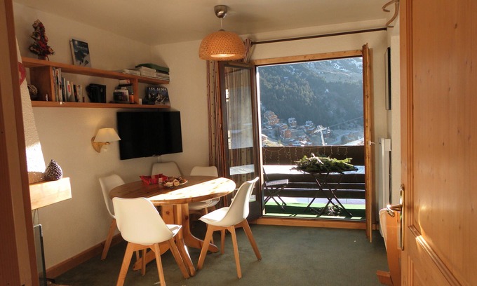 Meribel-Mottaret Apartamento | Apartment at the foot of the slopes - 45m2 for 4 people - Label Méribel