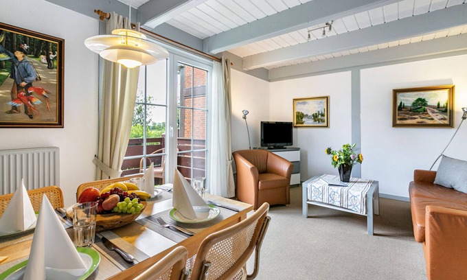 Ostersiel Apartamento | Apartamento 'Atlanta 104' con terraza compartida, jardín privado y Wi-Fi