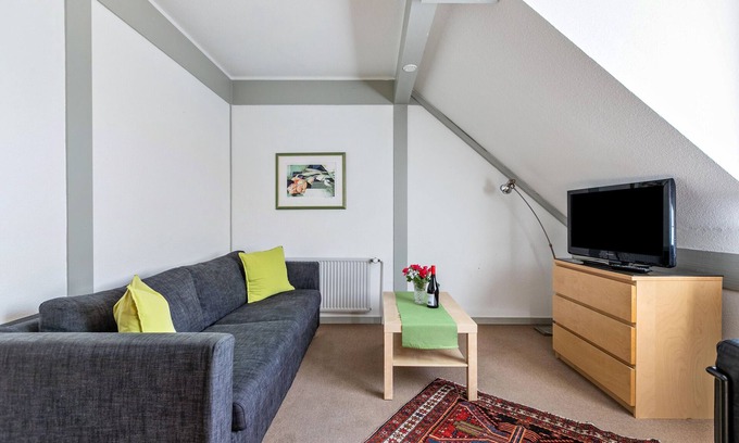 Ostersiel Apartamento | Apartamento 'Atlanta Pur 111' con terraza compartida, jardín privado y Wi-Fi