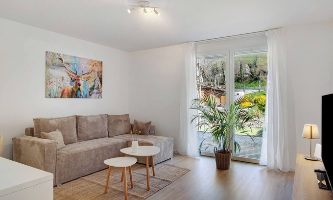Falkensteig Apartamento | Apartamento 'Bachblick' con vistas a la montaña, terraza compartida y Wi-Fi