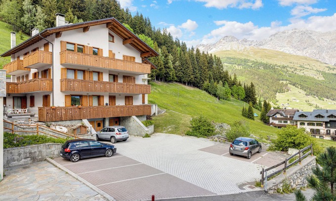 San Carlo Apartamento | Apartamento 'Baita Bruno 6' con vistas a la montaña, terraza y Wi-Fi