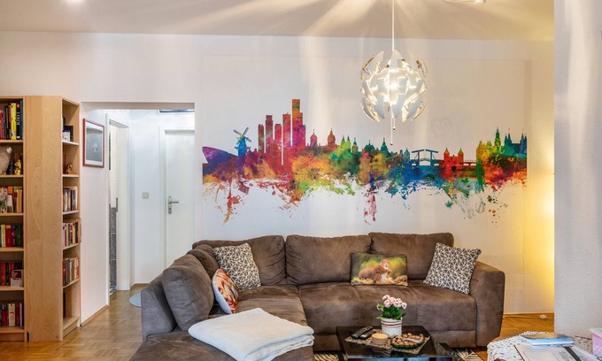 Daberstedt Apartamento | Apartamento 'Balkon Apartment Shanti Lu' con jardín compartido, balcón y Wi-Fi