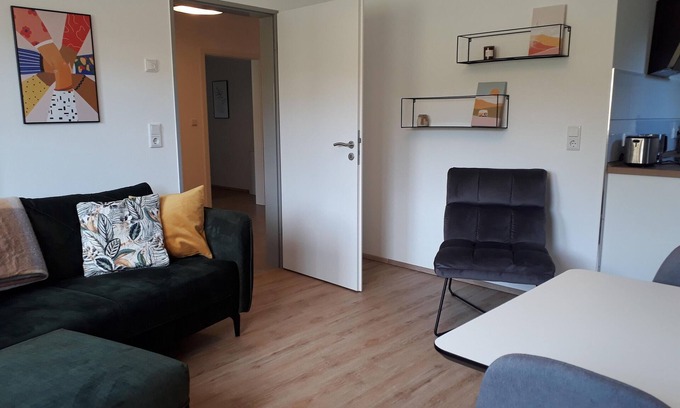 Sellinghausen Apartamento | Apartamento 'Beilwert' con vistas a la montaña, terraza privada y Wi-Fi
