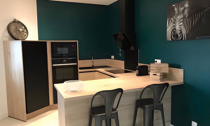 Bourg-sur-Gironde Apartamento | Apartamento 'Bellevue' con Wi-Fi y aire acondicionado