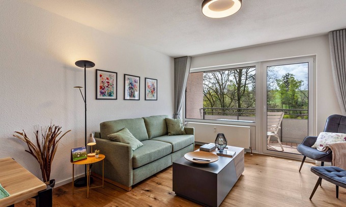 Gudenhagen Apartamento | Apartamento 'Berg Und Tal' con vistas a la montaña, balcón y Wi-Fi