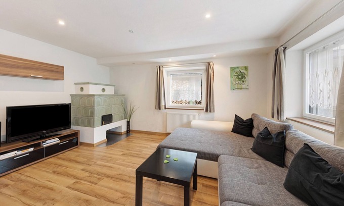 Nova Levante Apartamento | Apartamento Bergkristall' con vistas a la montaña, jardín y Wi-Fi