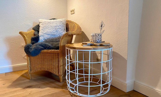 Westerhever Apartamento | Apartamento 'Bernstein' con terraza y jardín compartidos