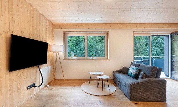 St. Blasien Apartamento | Apartamento 'Birke' con balcón y Wi-Fi