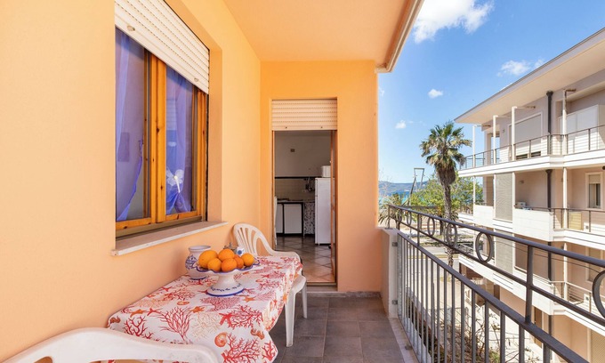 Pivarada Apartamento | Apartamento "Blu Verdone" con vistas al mar, balcón y Wi-Fi
