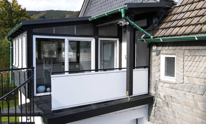 Fleckenberg Apartamento | Apartamento 'Blum' con terraza privada, jardín privado y Wi-Fi