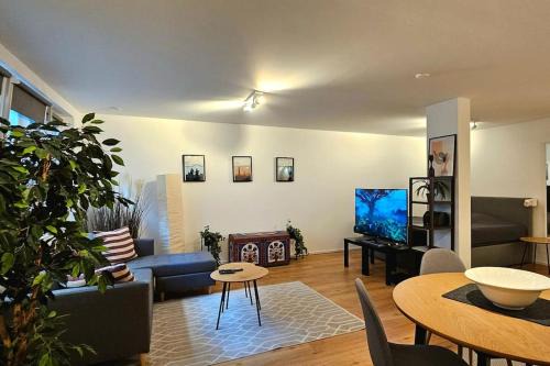Pfrondorf Apartamento | Apartment Bolberg Rückzugsort, Yoga-Zimmer, Büro, Hobbyküche