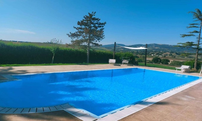 Cingoli Villa | Apartamento junto al lago con vistas jardín