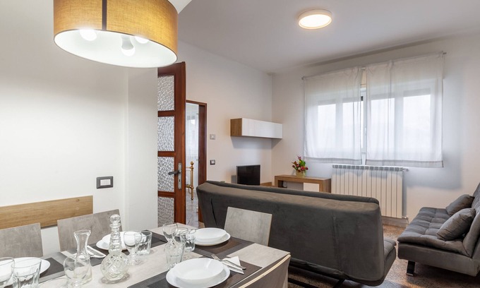 Bagnone Apartamento | Apartamento 'Ca' Graziosi Fiori' con vistas a la montaña, jardín compartido y Wi-Fi