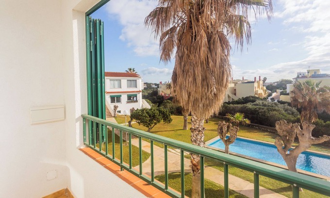 Los Delfines Apartamento | Apartamento Cala en Forcat 36 con balcón y piscina compartida