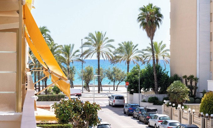 Calafell Apartamento | Apartamento 'Calafenga' con vistas al mar, Wi-Fi y aire acondicionado
