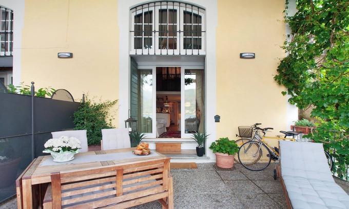 Musso Apartamento | Apartamento 'Casa Al Molo' con vistas al lago, jardín y Wi-Fi