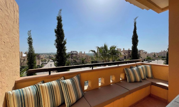 Fuente Álamo de Murcia Apartamento | Apartamento "Casa De Luxe El Oasis" con 2 piscinas y Wi-Fi