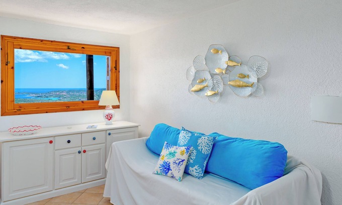 Cugnana Verde Apartamento | Apartamento 'Casa Ioana' con terraza privada, balcón y aire acondicionado