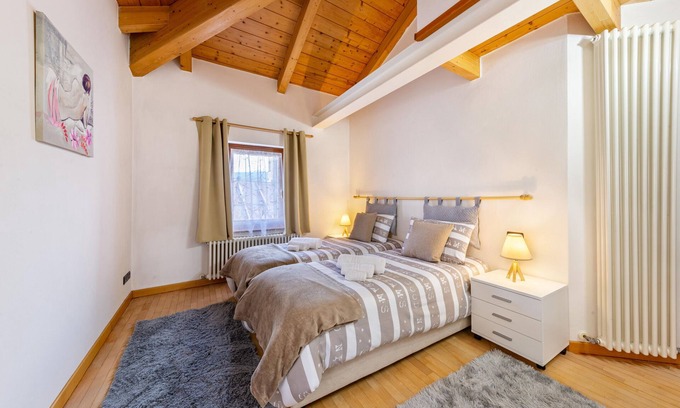 Venas di Cadore Apartamento | Apartamento 'Casa Felice Venas' con vistas a las montañas, balcón y Wi-Fi
