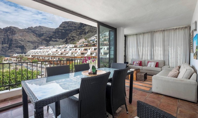 Los Gigantes Apartamento | Apartamento "Casa Tatiana" en Los Gigantes con vistas al mar, terraza y Wi-Fi