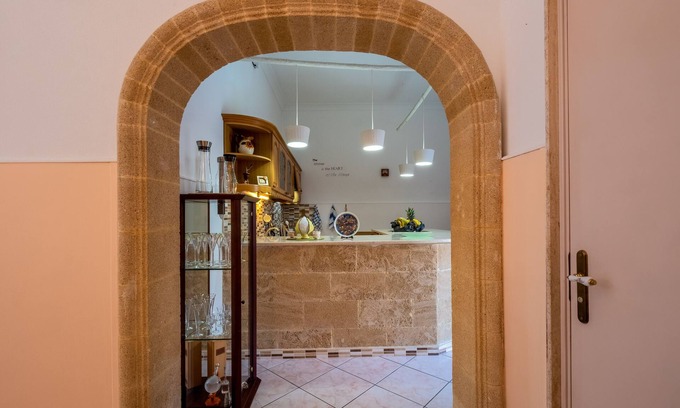 Guagnano Apartamento | Apartamento Casa Vacanza Patrizia con A/C y jardín