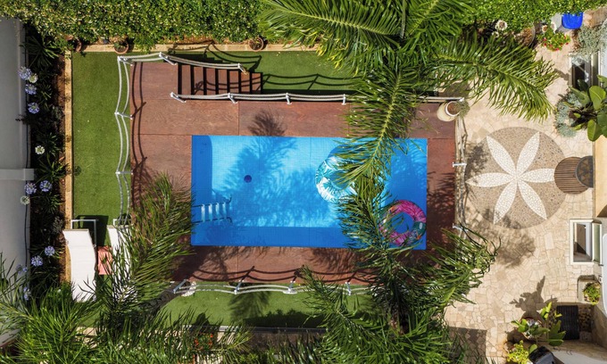 Giuggianello Apartamento | Apartamento 'Casa Venere Aurora Luxury' con piscina privada, Wi-Fi y aire acondicionado