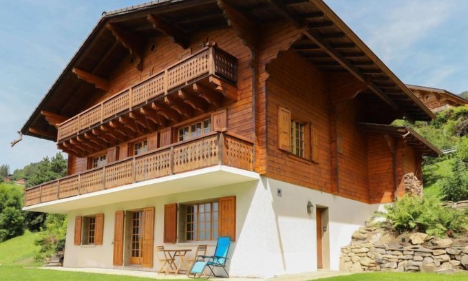 Chesieres Apartamento | Apartamento Chalet Les Pommiers en Villars - 8 personas, 4 dormitorios