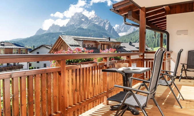 Sesto Apartamento | Apartamento 'Chalet Rudla A para 4 personas' con vistas a la montaña, jardín comunitario y Wi-Fi