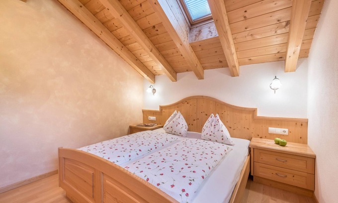 La Valle Apartamento | Apartamento Ciasa Raut App Valüz con vistas a la montaña, jardín y Wi-Fi