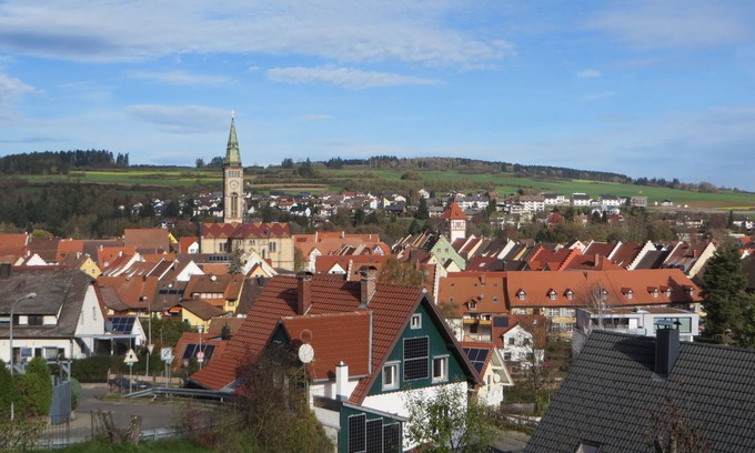 Braeunlingen Apartamento | Apartment 'City View' with Private Terrace and Wi-Fi