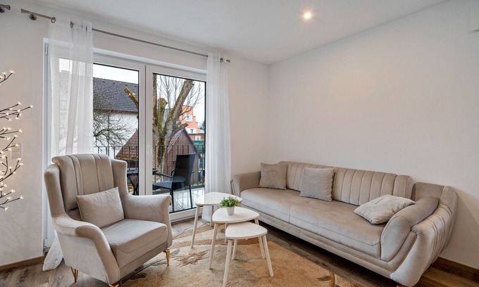 Bad Duerrheim Apartamento | Apartamento 'City Villa Bad Dürrheim' con balcón y Wi-Fi