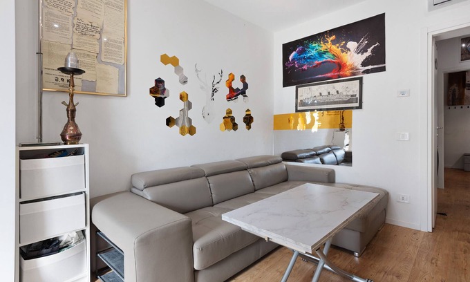 Crescenzago Apartamento | Apartamento 'Crescenzago' con Wi-Fi y Aire Acondicionado