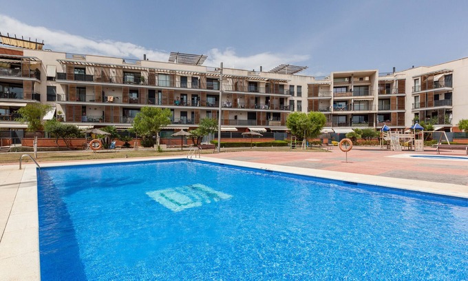 Cubelles Apartamento | Apartamento 'Cubelles Mar' con vistas al mar, Wi-Fi y aire acondicionado